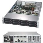 Supermicro SuperStorage 5029P-E1CTR12L Barebone System - 2U Rack-mountable - Socket P LGA-3647 - 1 x Processor Support