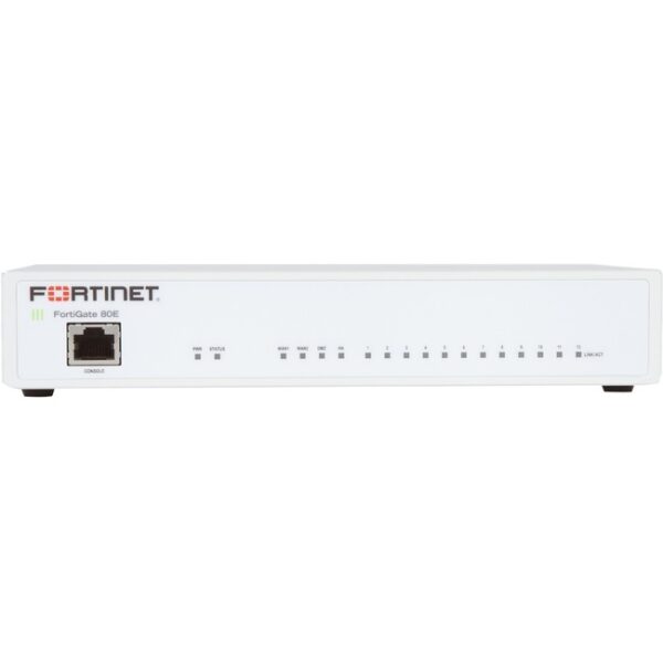 Fortinet FortiGate 80E Network Security/Firewall Appliance