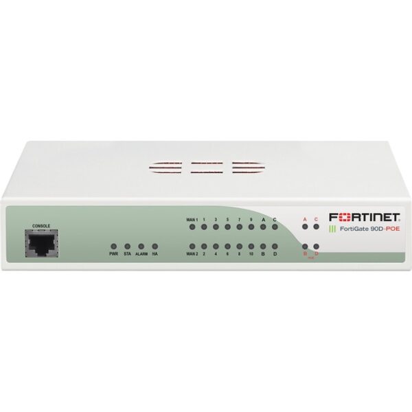 Fortinet FortiGate 90D-POE Network Security/Firewall Appliance