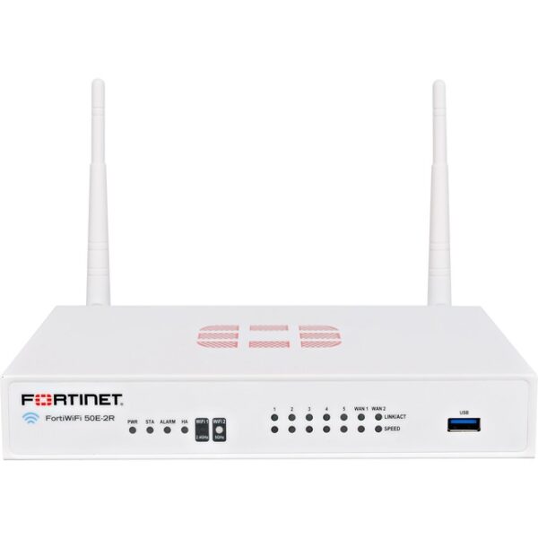 Fortinet FortiWifi 50E-2R Network Security/Firewall Appliance