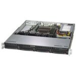Supermicro SuperServer 5019C-M Barebone System - 1U Rack-mountable - Socket H4 LGA-1151 - 1 x Processor Support