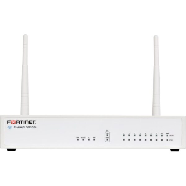 Fortinet FortiWifi FWF-60E-DSL Network Security/Firewall Appliance