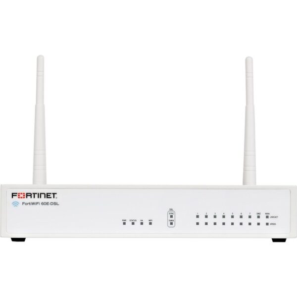 Fortinet FortiWifi FWF-60E-DSL Network Security/Firewall Appliance