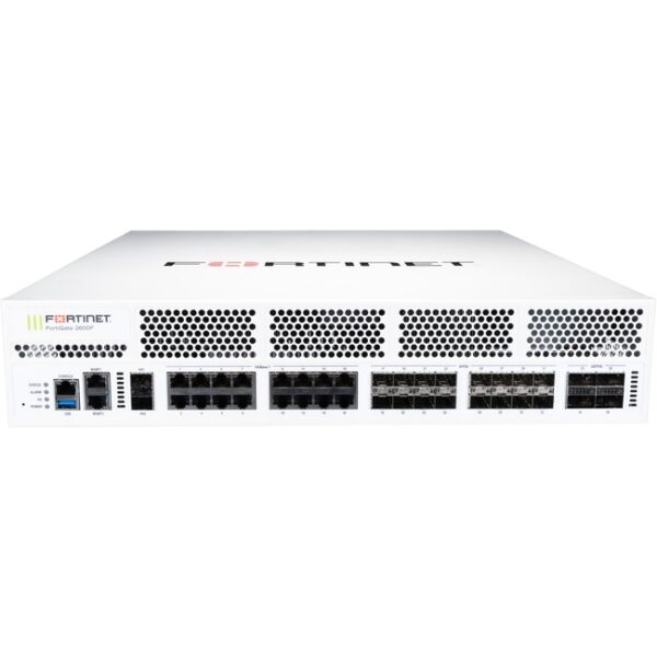 Fortinet FortiGate FG-2600F-DC Network Security/Firewall Appliance