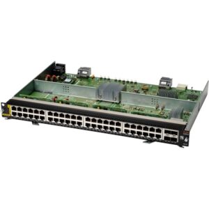 Aruba 6400 48-port 1GbE Class 4 PoE and 4-port SFP56 v2 Module