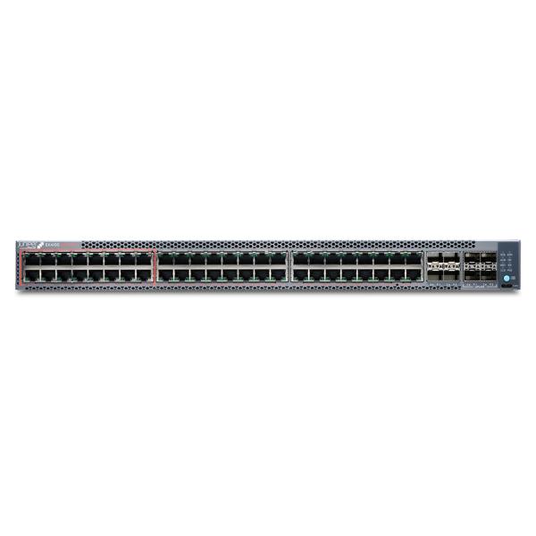 Juniper EX4100-48MP switch front view
