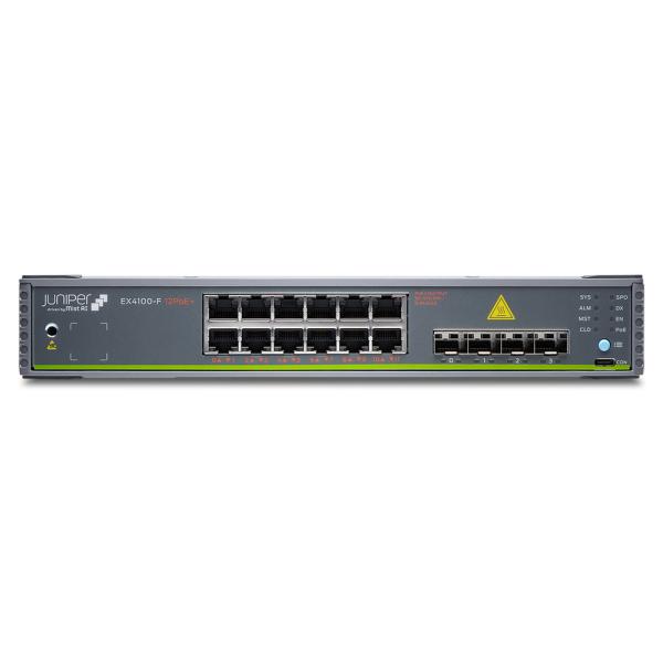 Juniper EX4100-F-12P switch front view