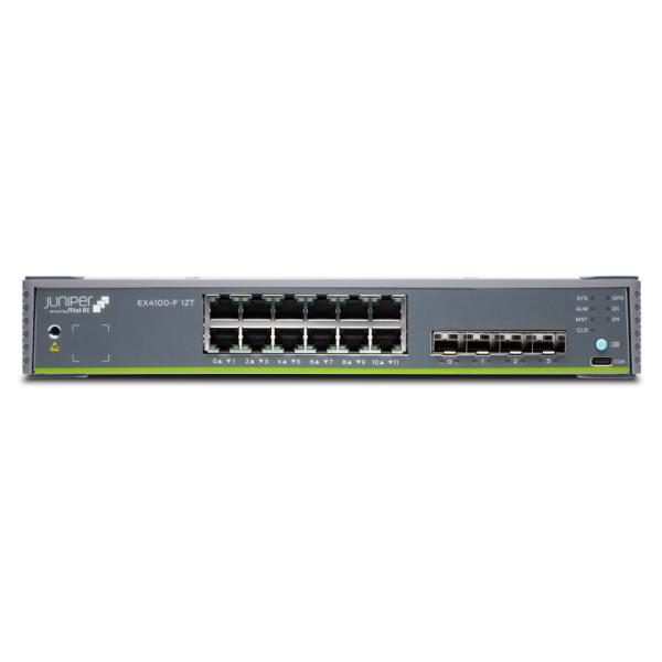 Juniper EX4100 F 12T front view