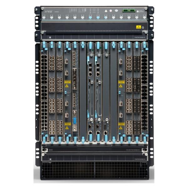 Juniper EX9214 switch front view