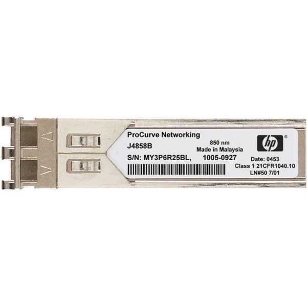 HPE X120 1G SFP LC SX Rfrbd Transceiver