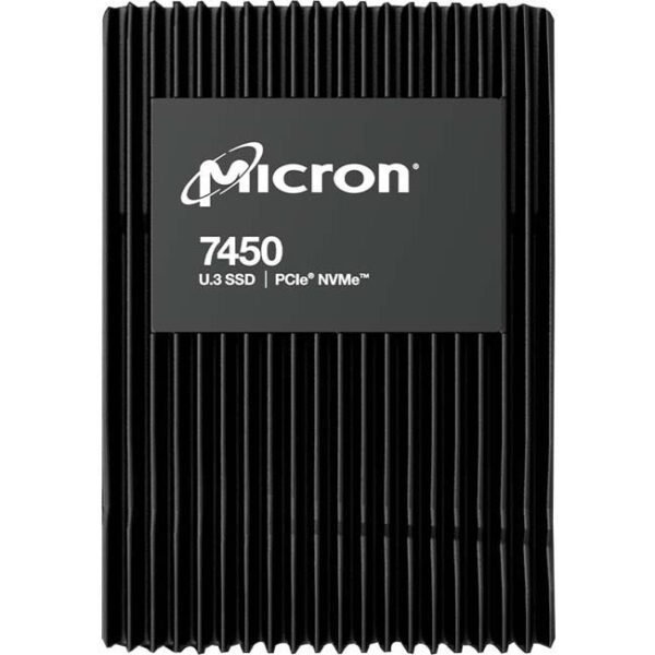 Micron 7450 PRO 3.84 TB Solid State Drive - 2.5" Internal - U.3 (PCI Express NVMe 4.0 x4) - Read Intensive - TAA Compliant