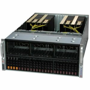 Supermicro SuperServer 421GE-TNRT3 Barebone System - 4U Rack-mountable - Socket LGA-4677 - 2 x Processor Support