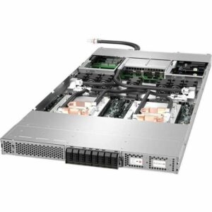 Supermicro ARS-111GL-DNHR-LCC Barebone System - 1U Rack-mountable - 1 x NVIDIA Grace Hopper