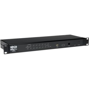 Tripp Lite by Eaton 16-Port Rackmount KVM Switch w/ Built in IP and On Screen Display 1U