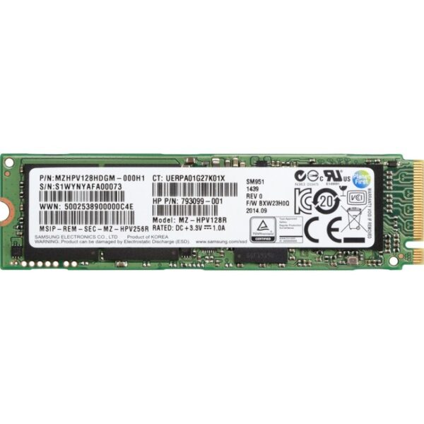 HP Z Turbo Drive 256 GB Solid State Drive - Internal - PCI Express