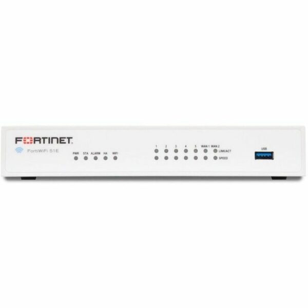 Fortinet FortiWifi FWF-51E Network Security/Firewall Appliance