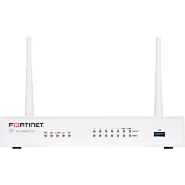 Fortinet FortiWifi FWF-51E Network Security/Firewall Appliance