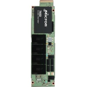 Micron 7450 PRO 7.68 TB Solid State Drive - E1.S - EDSFF Internal - PCI Express NVMe (PCI Express NVMe 4.0 x4) - Read Intensive - TAA Compliant
