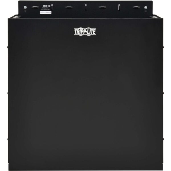 Tripp Lite by Eaton SmartRack 4U Low-Profile Vertical-Mount Vented Wall-Mount Mini Rack Enclosure