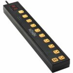 Tripp Lite by Eaton Protect It! 10-Outlet Surge Protector with Swivel Light Bars - 5-15R Outlets
