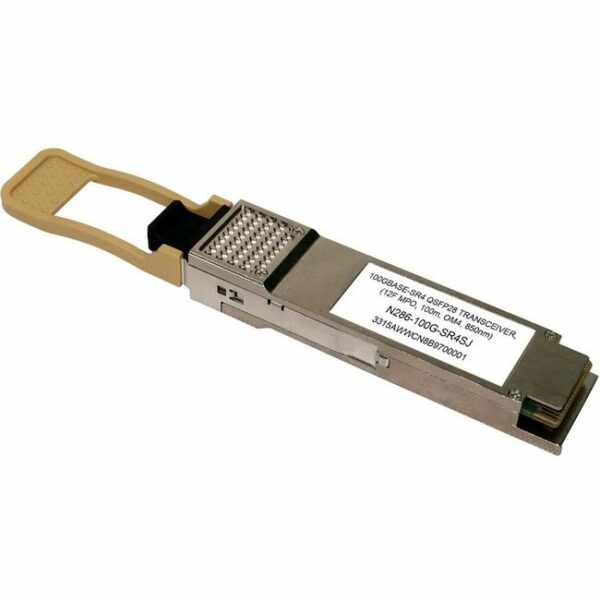 Tripp Lite by Eaton Juniper-Compatible JNP-QSFP-100G-SR4 QSFP28 Transceiver - 100GBase-SR4