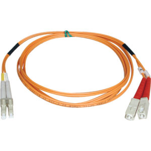 Tripp Lite by Eaton 15M Duplex Multimode 50/125 Fiber Optic Patch Cable LC/SC 50' 50ft 15 Meter