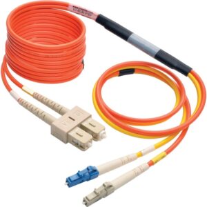Eaton Tripp Lite Series Fiber Optic Mode Conditioning Patch Cable (LC Mode Conditioning to SC), 3M (10 ft.)