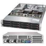 Supermicro SuperServer 6029U-TR4T Barebone System - 2U Rack-mountable - Socket P LGA-3647 - 2 x Processor Support