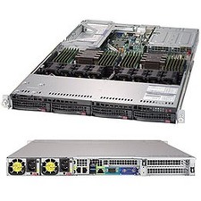 Supermicro SuperServer 6019U-TRT Barebone System - 1U Rack-mountable - Socket P LGA-3647 - 2 x Processor Support