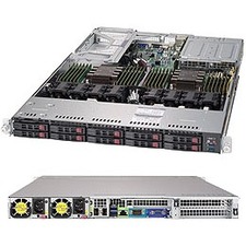 Supermicro SuperServer 1029U-E1CRTP Barebone System - 1U Rack-mountable - Socket P LGA-3647 - 2 x Processor Support