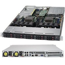 Supermicro SuperServer 1029UX-LL2-S16 1U Rack-mountable Server - 2 x Intel Xeon Gold 6146 3.20 GHz - 192 GB RAM - Serial ATA/600, 12Gb/s SAS Controller