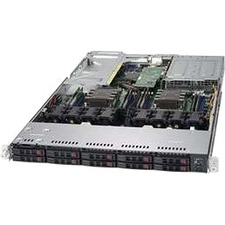Supermicro SuperServer 1029UX-LL1-S16 1U Rack-mountable Server - 2 x Intel Xeon Gold 6144 3.50 GHz - 192 GB RAM - Serial ATA/600, 12Gb/s SAS Controller