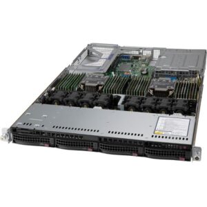 Supermicro SuperServer SYS-610U-TNR Barebone System - 1U Rack-mountable - Socket LGA-4189 - 2 x Processor Support