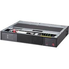 Supermicro SuperServer E300-9A-8CN10P 1U Mini PC Server - 1 x Intel Atom C3758 2.20 GHz - Serial ATA/600 Controller