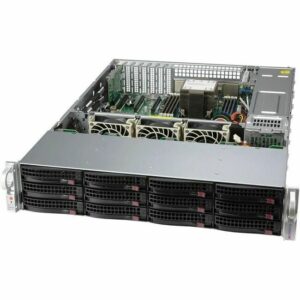 Supermicro SuperServer SSG-520P-ACTR12L Barebone System - 2U Rack-mountable - Socket LGA-4189 - 1 x Processor Support