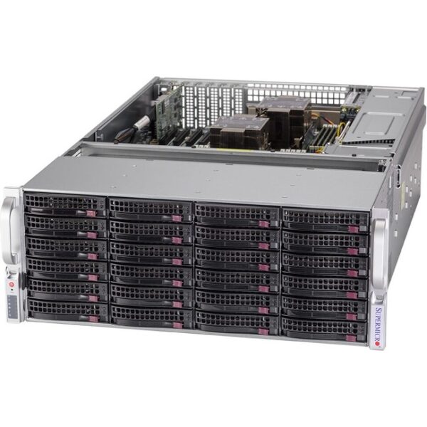 Supermicro SuperServer SSG-640P-E1CR36L Barebone System - 4U Rack-mountable - Socket LGA-4189 - 2 x Processor Support