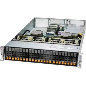 Supermicro SuperServer SYS-221H-TN24R Barebone System - 2U Rack-mountable - Socket LGA-4677 - 2 x Processor Support