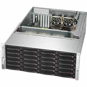 Supermicro SuperServer 640P-E1CR24H Barebone System - 4U Rack-mountable - Socket LGA-4189 - 2 x Processor Support