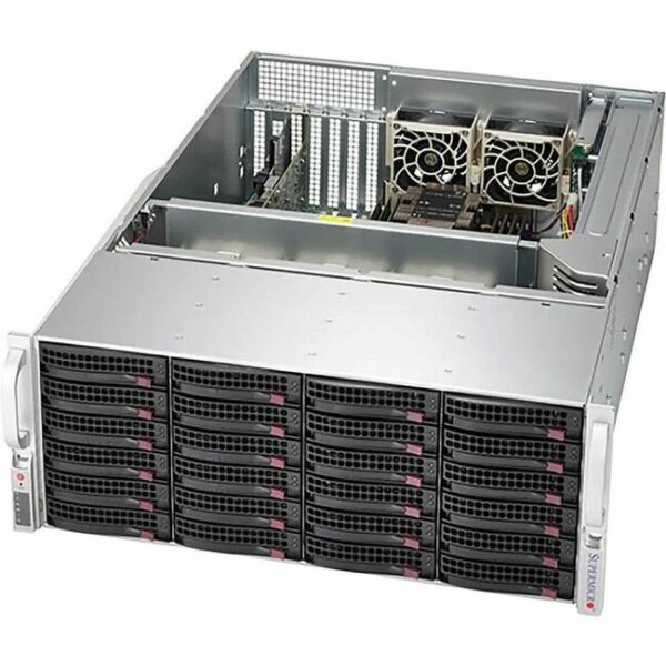 Supermicro SuperServer 640P-E1CR24H Barebone System - 4U Rack-mountable - Socket LGA-4189 - 2 x Processor Support