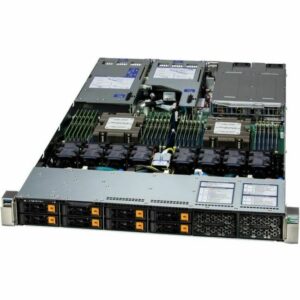 Supermicro A+ Server 1125HS-TNR Barebone System - 1U Rack-mountable - Socket SP5 LGA-6096 - 2 x Processor Support