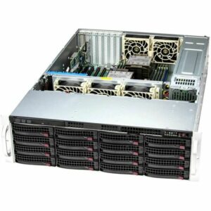 Supermicro SuperServer 631E-E1CR16H Barebone System - 3U Rack-mountable - Socket LGA-4677 - 2 x Processor Support