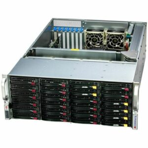 Supermicro SuperServer 641E-E1CR24L Barebone System - 4U Rack-mountable - Socket LGA-4677 - 2 x Processor Support