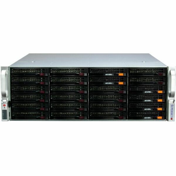 Supermicro SuperServer SSG-641E-E1CR24H Barebone System - 4U Rack-mountable - Socket LGA-4677 - 2 x Processor Support