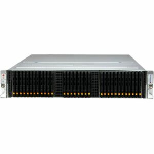 Supermicro A+ Server ASG-2115S-NE332R Barebone System - 2U Rack-mountable - Socket SP5 LGA-6096 - 1 x Processor Support