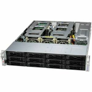 Supermicro SuperServer SYS-621C-TN12R Barebone System - 2U Rack-mountable - Socket LGA-4677 - 2 x Processor Support