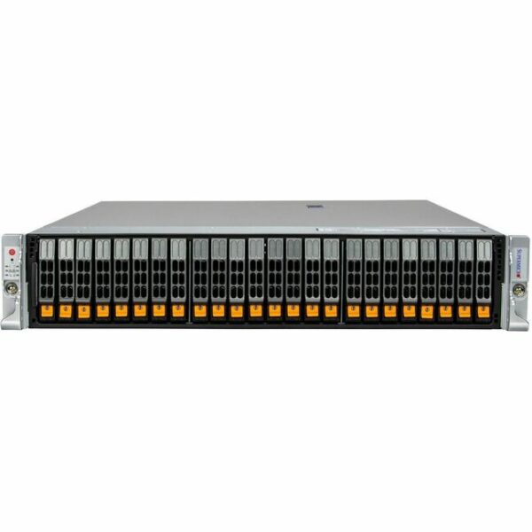 Supermicro A+ Server 2115HS-TNR Barebone System - 2U Rack-mountable - Socket SP5 LGA-6096 - 1 x Processor Support