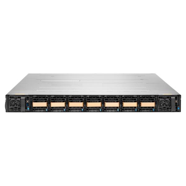 NVIDIA QM9700 and QM9790 switch rear view