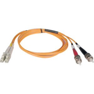 Eaton Tripp Lite Series Duplex Multimode 62.5/125 Fiber Patch Cable (LC/ST)