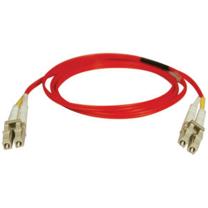 Eaton Tripp Lite Series Duplex Multimode 62.5/125 Fiber Patch Cable (LC/LC) - Red