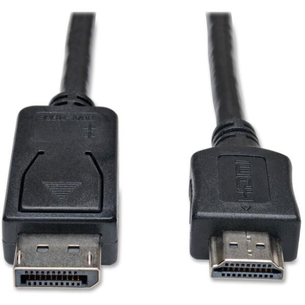 Eaton Tripp Lite Series DisplayPort to HDMI Adapter Cable (M/M)